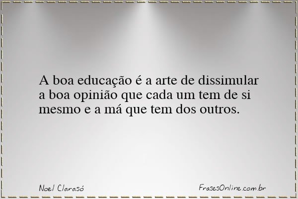 Frase de Noel Clarasó