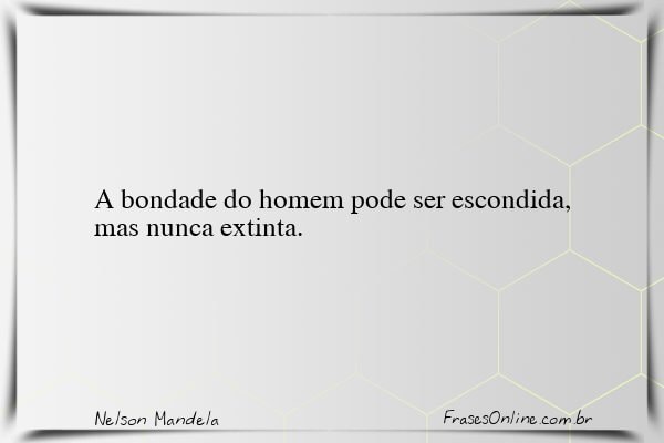 Frase de Nelson Mandela
