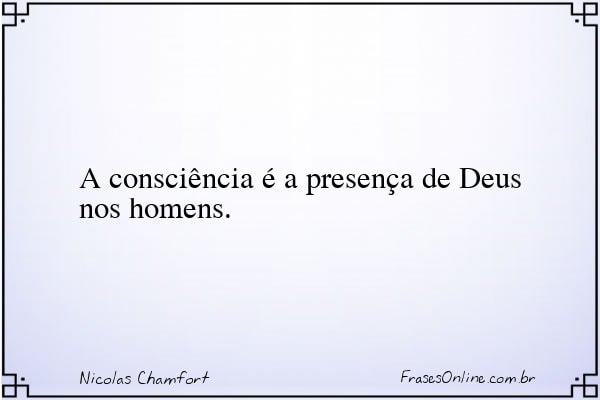 Frase de Nicolas Chamfort
