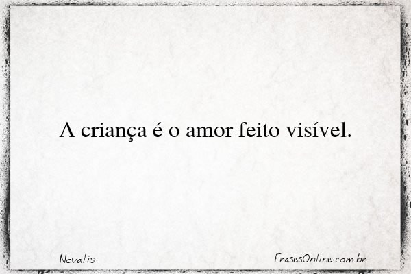 Frase de Novalis