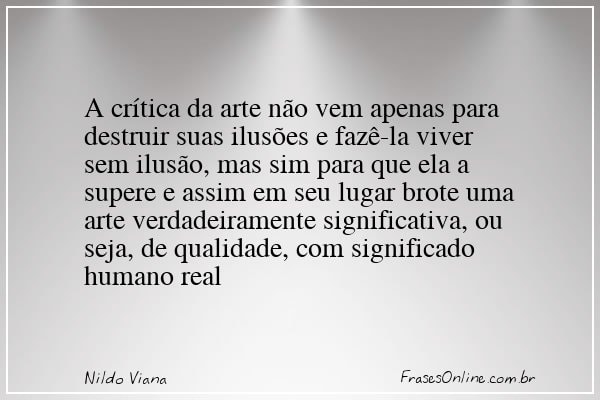 Frase de Nildo Viana
