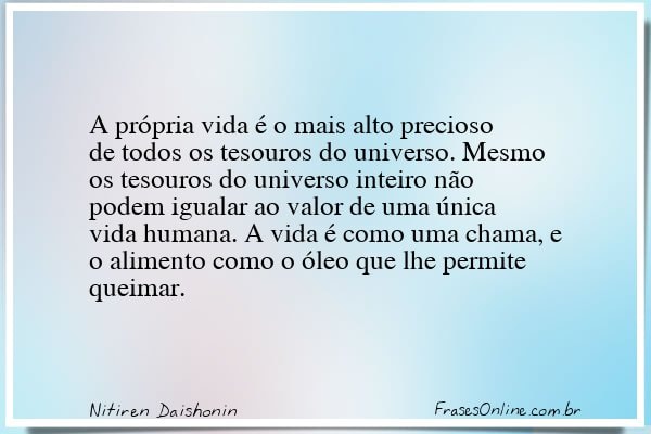 Frase de Nitiren Daishonin