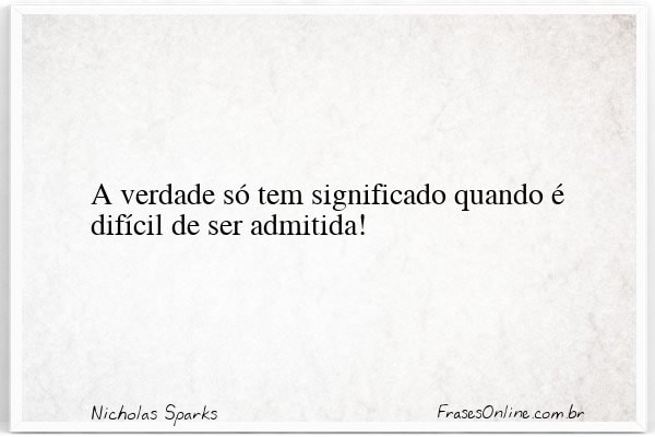 Frase de Nicholas Sparks