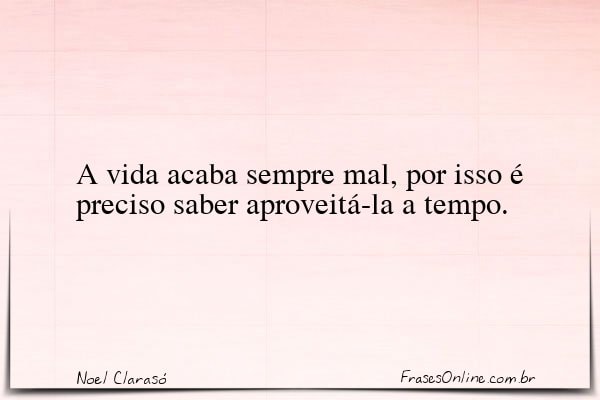 Frase de Noel Clarasó