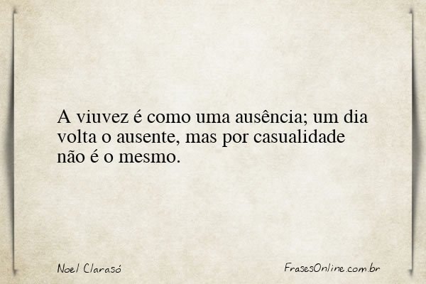 Frase de Noel Clarasó