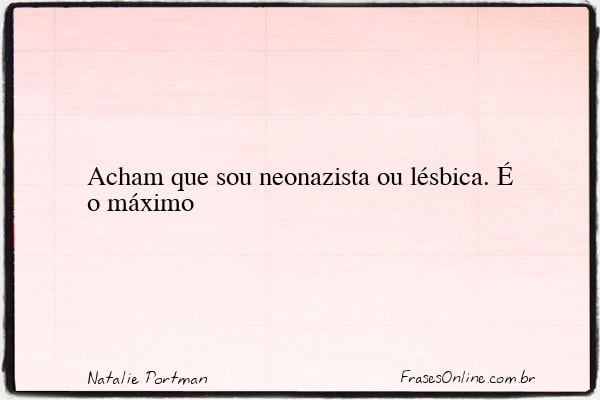 Frase de Natalie Portman