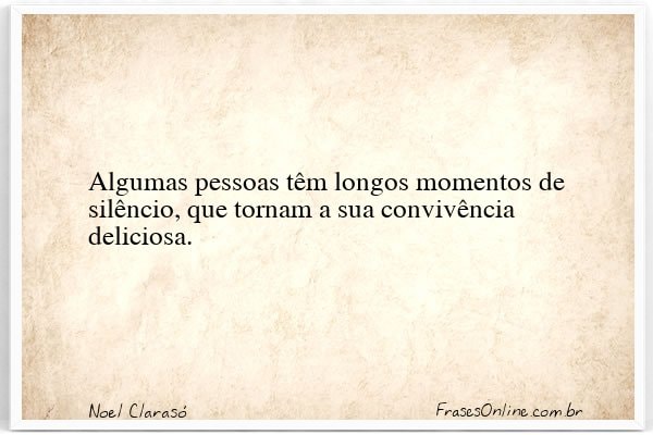 Frase de Noel Clarasó