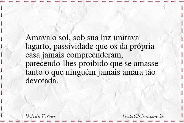 Frase de Nélida Piñon
