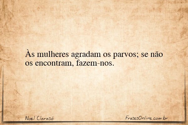 Frase de Noel Clarasó