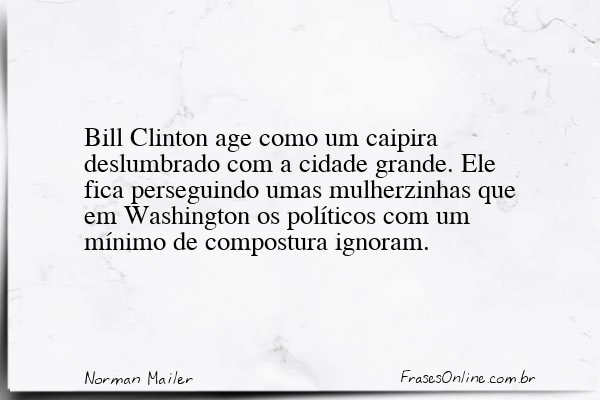 Frase de Norman Mailer