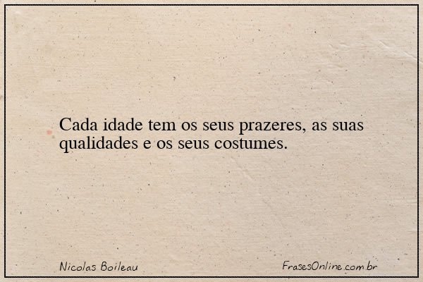 Frase de Nicolas Boileau