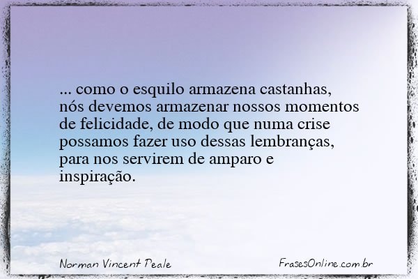 Frase de Norman Vincent Peale