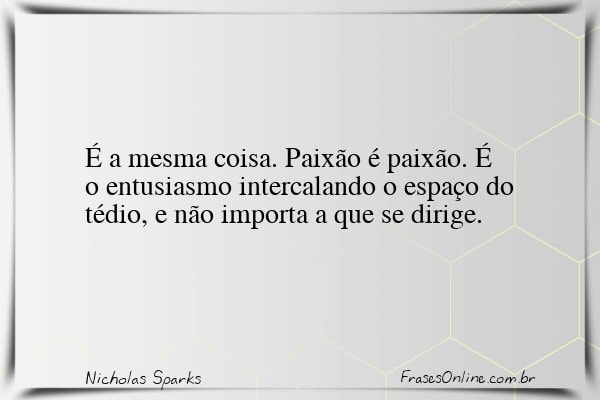 Frase de Nicholas Sparks