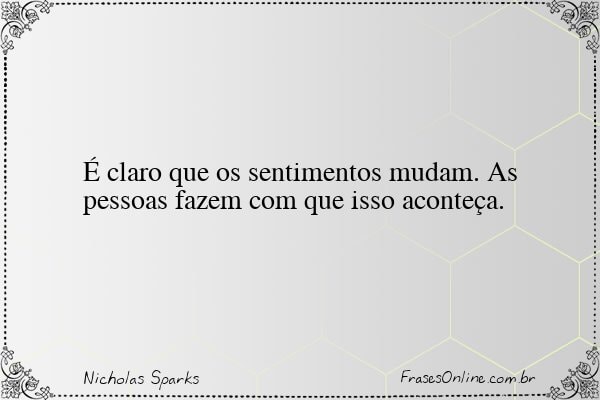 Frase de Nicholas Sparks