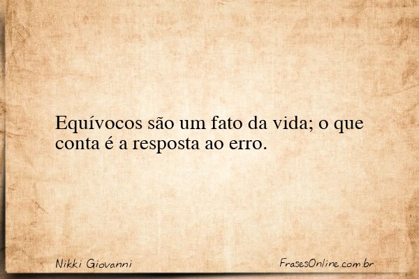 Frase de Nikki Giovanni