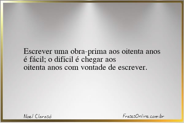 Frase de Noel Clarasó