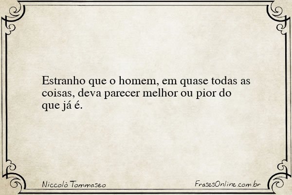 Frase de Niccolò Tommaseo