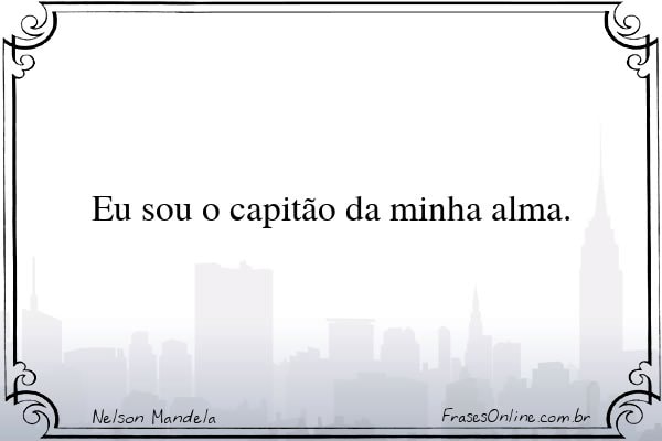 Frase de Nelson Mandela