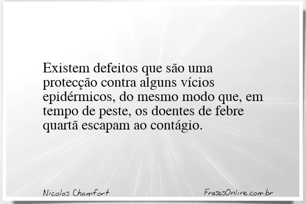 Frase de Nicolas Chamfort