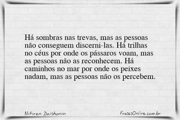 Frase de Nitiren Daishonin