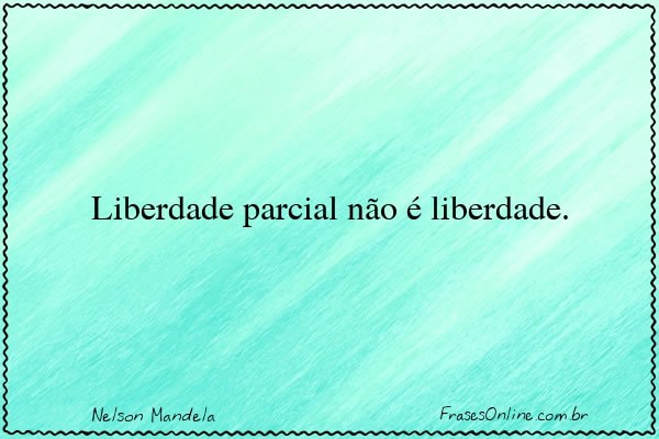 Frase de Nelson Mandela