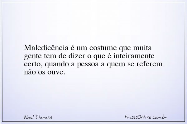 Frase de Noel Clarasó