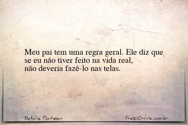 Frase de Natalie Portman
