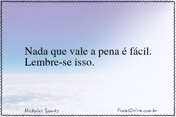 Frase de Nicholas Sparks