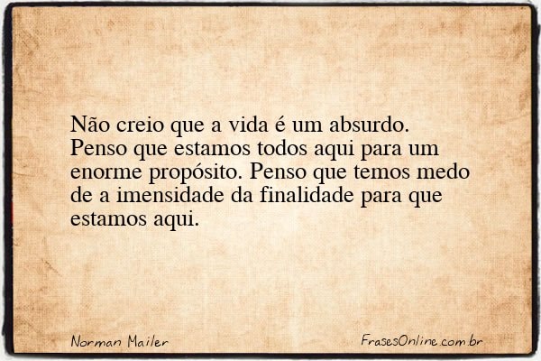 Frase de Norman Mailer