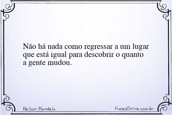 Frase de Nelson Mandela
