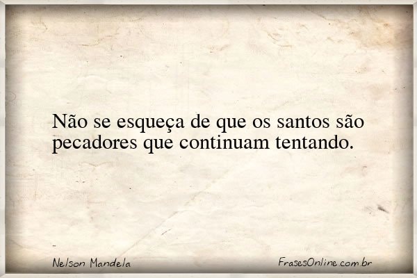 Frase de Nelson Mandela