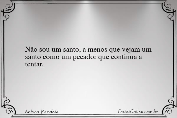 Frase de Nelson Mandela