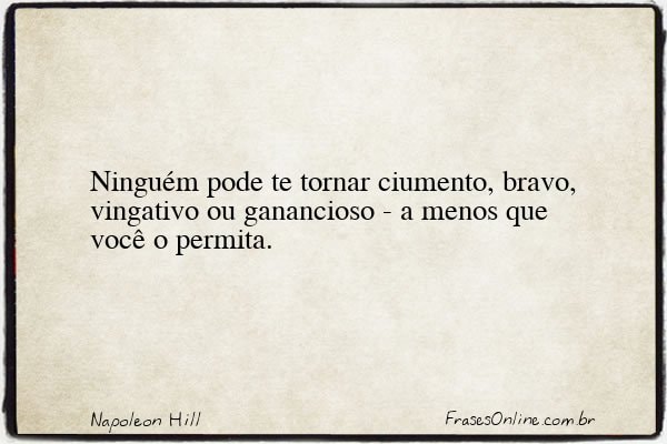 Frase de Napoleon Hill