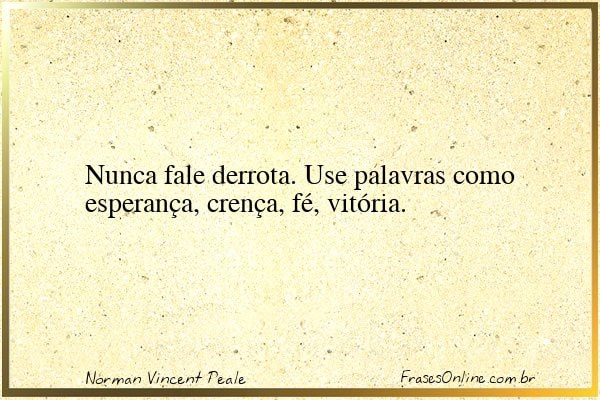 Frase de Norman Vincent Peale