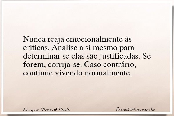 Frase de Norman Vincent Peale