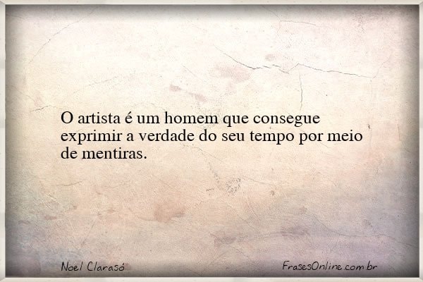 Frase de Noel Clarasó