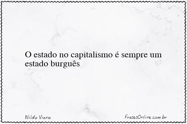 Frase de Nildo Viana