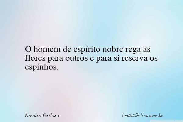 Frase de Nicolas Boileau