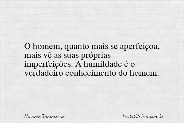 Frase de Niccolò Tommaseo