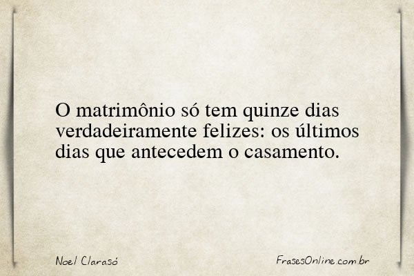 Frase de Noel Clarasó