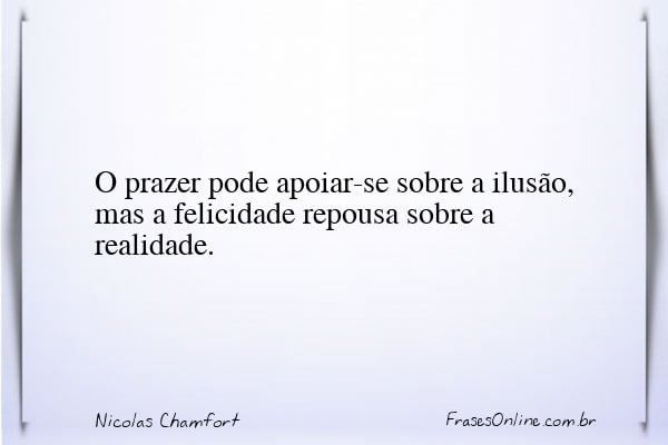 Frase de Nicolas Chamfort