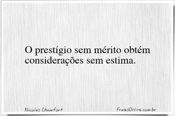 Frase de Nicolas Chamfort