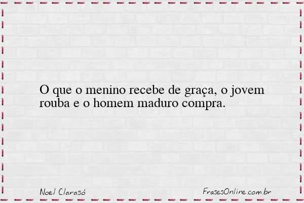 Frase de Noel Clarasó