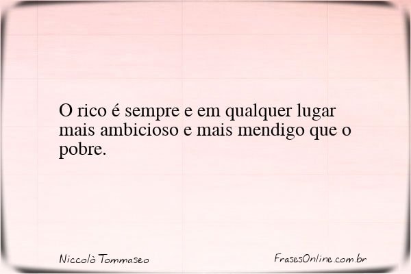 Frase de Niccolò Tommaseo