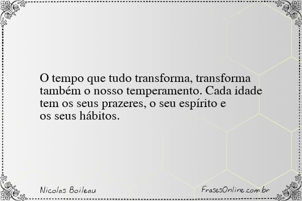 Frase de Nicolas Boileau