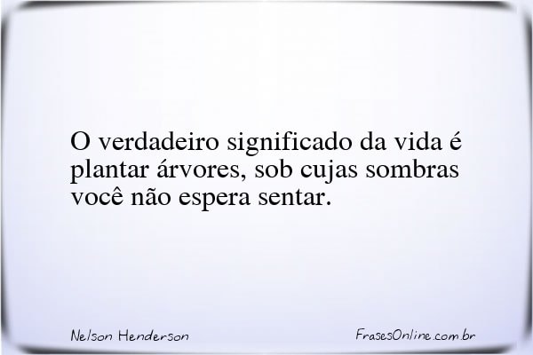 Frase de Nelson Henderson