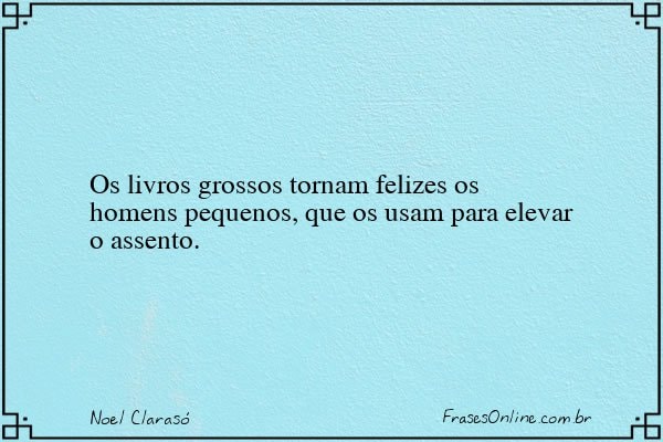 Frase de Noel Clarasó