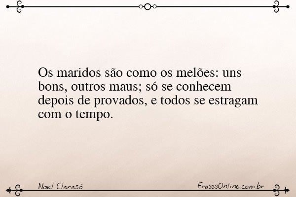 Frase de Noel Clarasó
