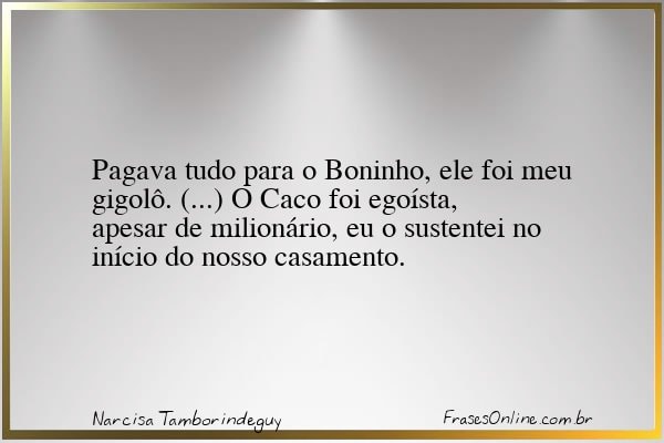 Frase de Narcisa Tamborindeguy
