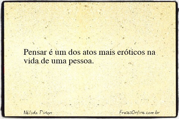 Frase de Nélida Piñon